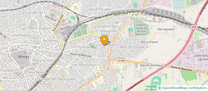 localisation de l'entreprise BUILD SERVICES  NIMES