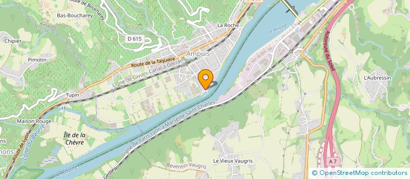 localisation de l'entreprise BUILD YOUR INITIALS (PAR ABREVIATION BYI)  AMPUIS