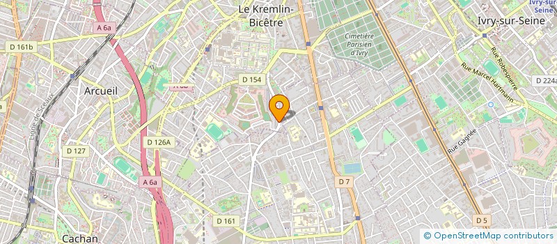 localisation de l'entreprise BUILD YOUR MIND COACHING à LE KREMLIN-BICETRE