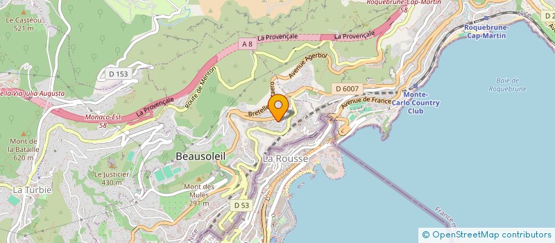 localisation de l'entreprise BUILDEDGE PRIME à BEAUSOLEIL