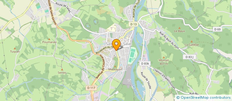 localisation de l'entreprise BUILDER ASSIST  SALIES-DU-SALAT