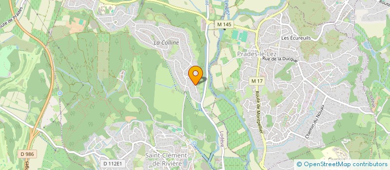 localisation de l'entreprise BUILDERS CAMPUS  SAINT-CLEMENT-DE-RIVIERE