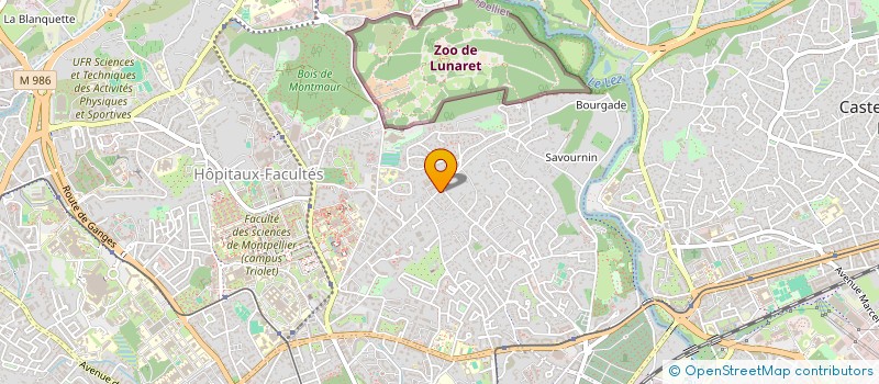 localisation de l'entreprise BUILDERS GROUP à MONTPELLIER