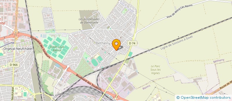 localisation de l'entreprise BUILDIAG  BETHENY