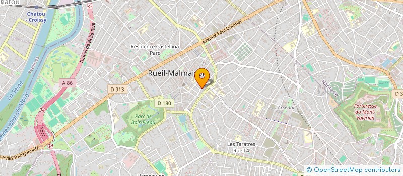 localisation de l'entreprise BUILDINACT à RUEIL MALMAISON