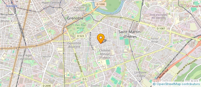localisation de l'entreprise BUILDING à GRENOBLE