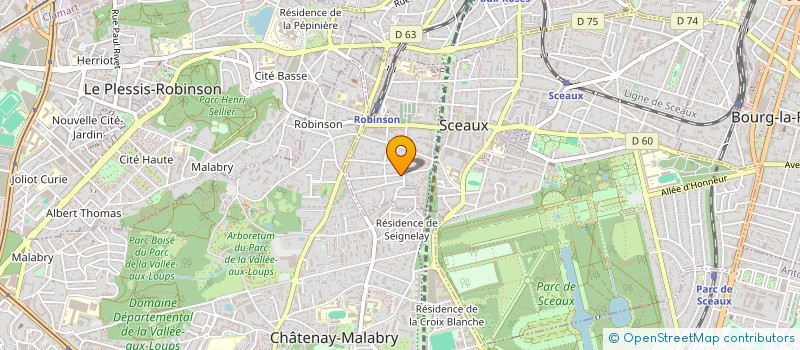 localisation de l'entreprise BUILDING AUDIT à SCEAUX