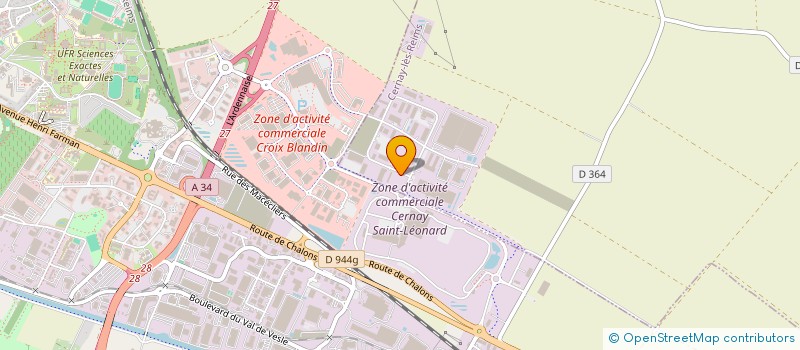 localisation de l'entreprise BUILDING CLINIC  CERNAY-LES-REIMS