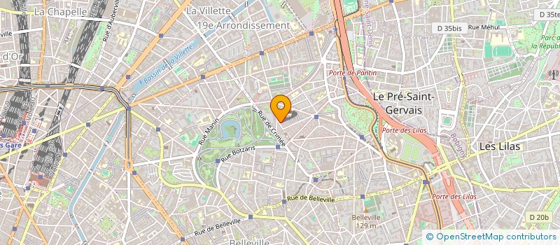 localisation de l'entreprise BUILDING CONCEPT  PARIS