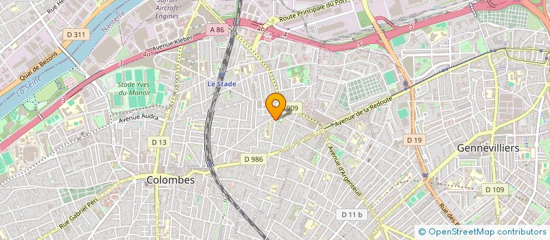 localisation de l'entreprise BUILDING CONTROL SYSTEM à COLOMBES