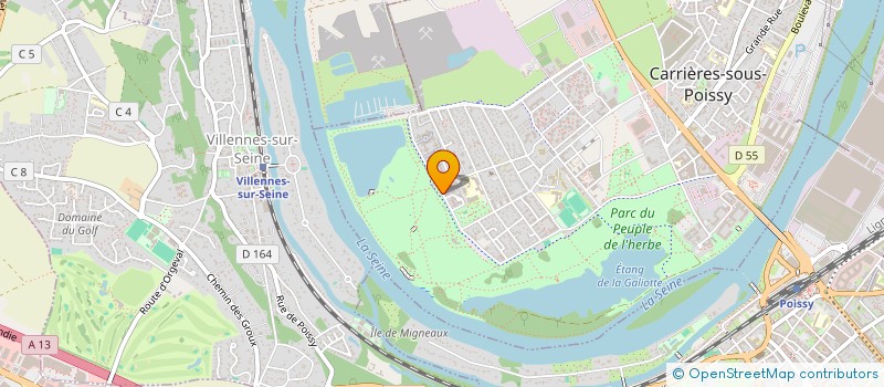 localisation de l'entreprise BUILDING ENGINEERING CONSULTING  CARRIERES-SOUS-POISSY