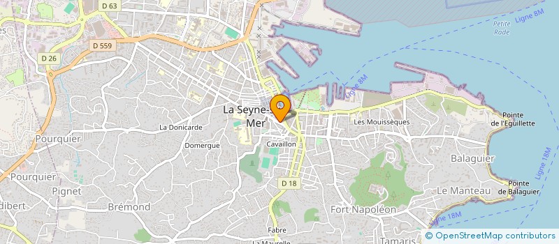 localisation de l'entreprise BUILDING GOOD CONCEPT à LA SEYNE-SUR-MER