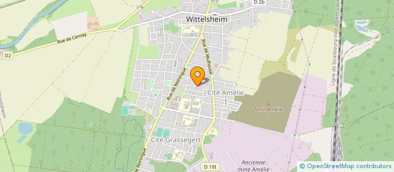 localisation de l'entreprise BUILDING MANAGEMENT EXPERTISE  WITTELSHEIM