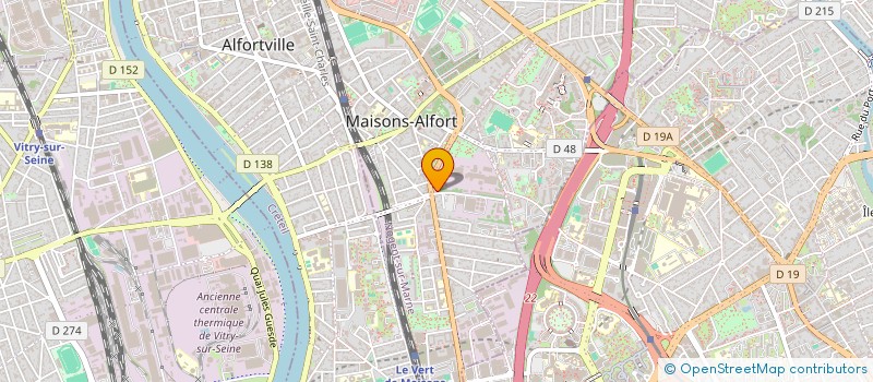 localisation de l'entreprise BUILDING PERFECT INFO à MAISONS-ALFORT