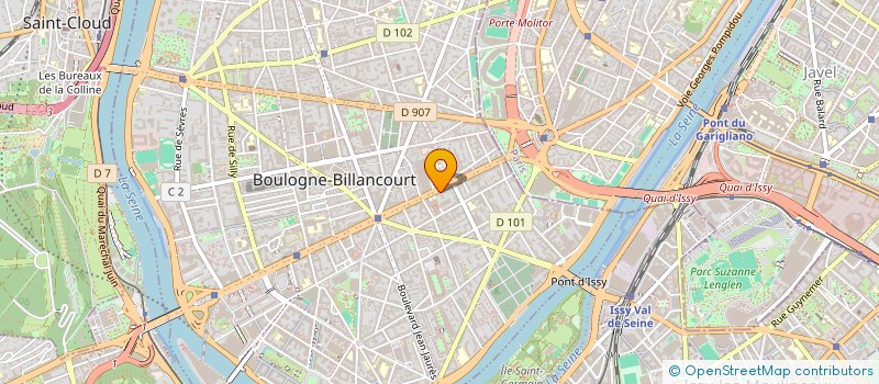localisation de l'entreprise BUILDING'S UNMISTAKABLE LINE à BOULOGNE-BILLANCOURT