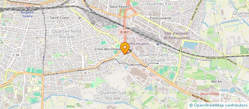 localisation de l'entreprise BUILDING SERVICES ENGINEERING à AVIGNON