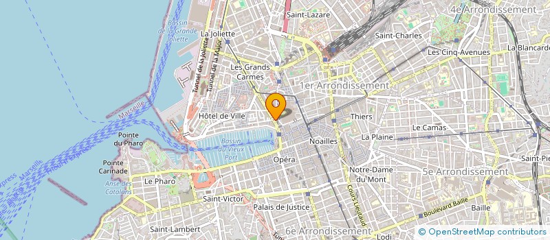 localisation de l'entreprise BUILDING UP CONCEPT à MARSEILLE