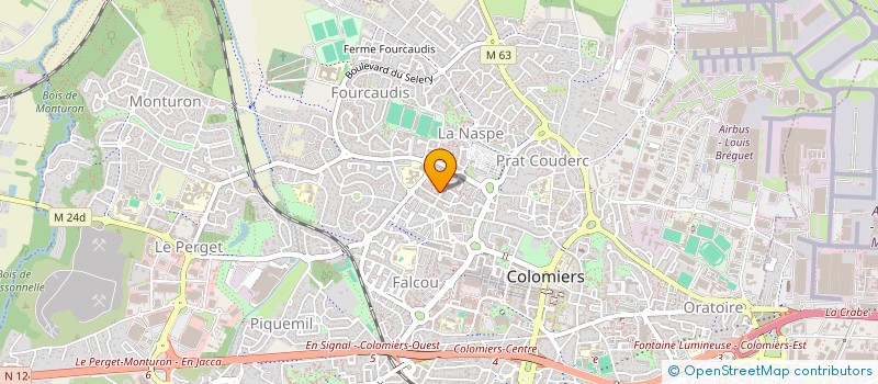 localisation de l'entreprise BUILDITMADA SUBSIDIARY à COLOMIERS