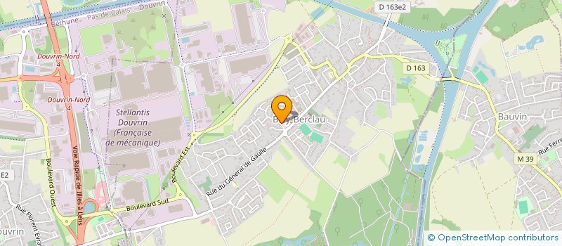 localisation de l'entreprise BUILDS CONCEPT  BILLY-BERCLAU