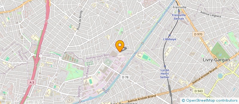 localisation de l'entreprise BUILDTEC à AULNAY-SOUS-BOIS
