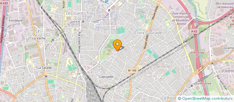 localisation de l'entreprise BUILT IN  TOULOUSE