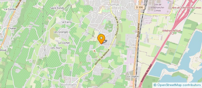 localisation de l'entreprise BUISANTE  POMMIERS