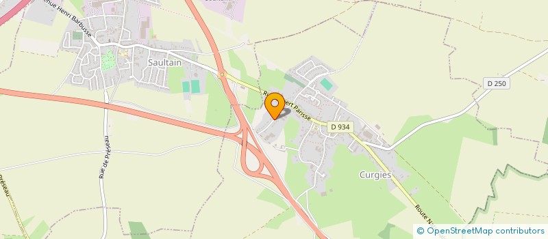 localisation de l'entreprise BUISBUIS  CURGIES