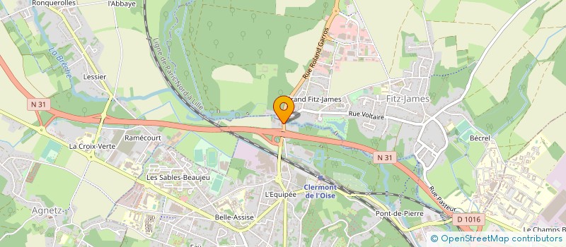 localisation de l'entreprise BUISINE à BREUIL-LE-SEC
