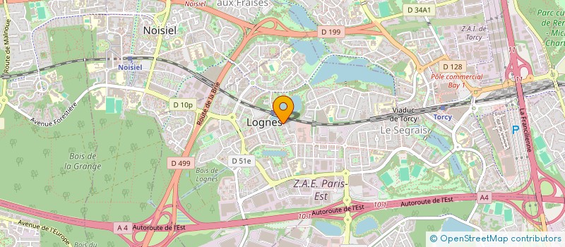 localisation de l'entreprise BUISNESS PARTNER à LOGNES