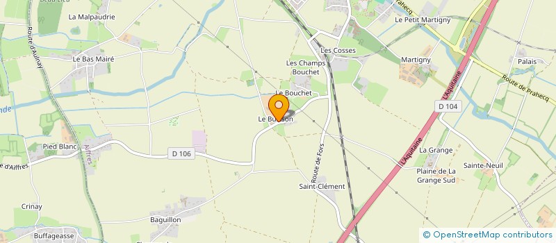 localisation de l'entreprise BUISS'ENERGIE  AIFFRES