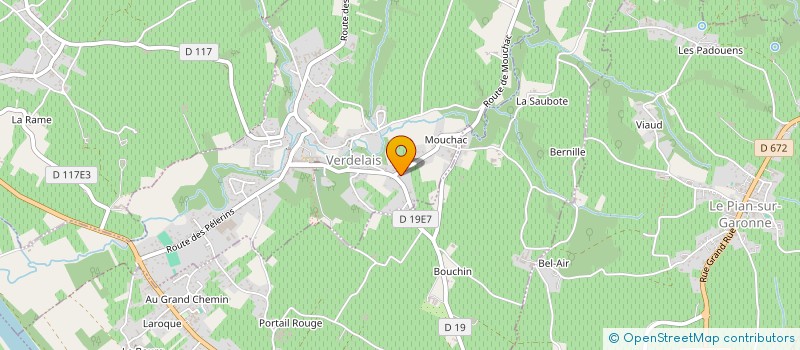 localisation de l'entreprise BUISSAN à VERDELAIS