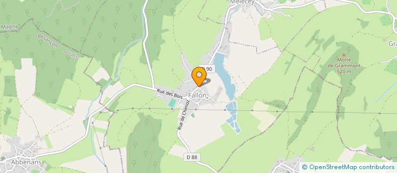 localisation de l'entreprise BUISSENOT  AUTREY-LE-VAY