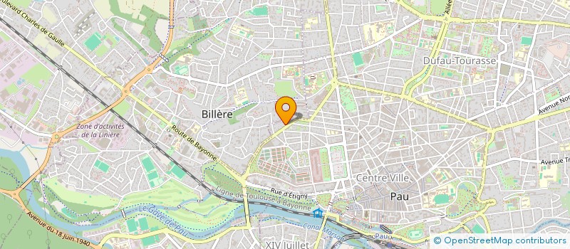 localisation de l'entreprise BUISSON AND CO à PAU