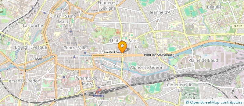 localisation de l'entreprise BUISSON ARDENT  RENNES