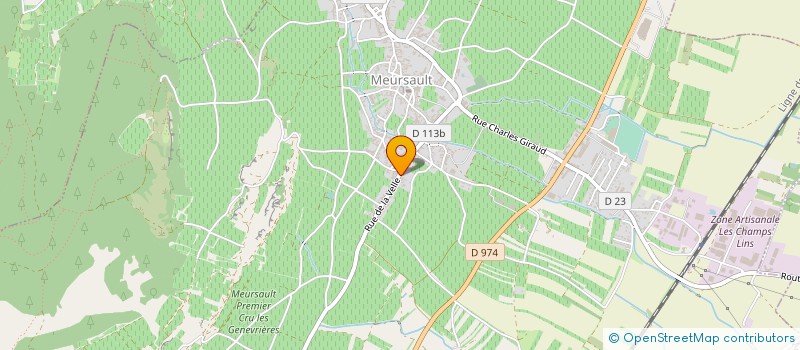 localisation de l'entreprise BUISSON CHARLES à MEURSAULT