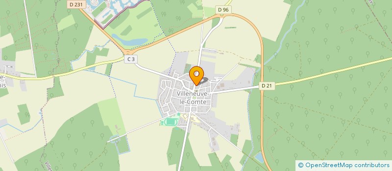 localisation de l'entreprise BUISSON FRERES à VILLENEUVE-LE-COMTE