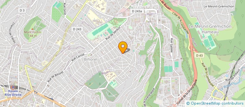 localisation de l'entreprise BUISSON MAURICE ET RENE  BIHOREL