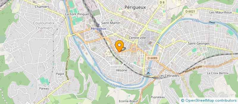 localisation de l'entreprise BUISSON-MAZIN INDIVISION à PERIGUEUX