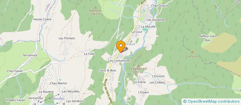 localisation de l'entreprise BUISSON ROCK & BLUES  BELLEVAUX