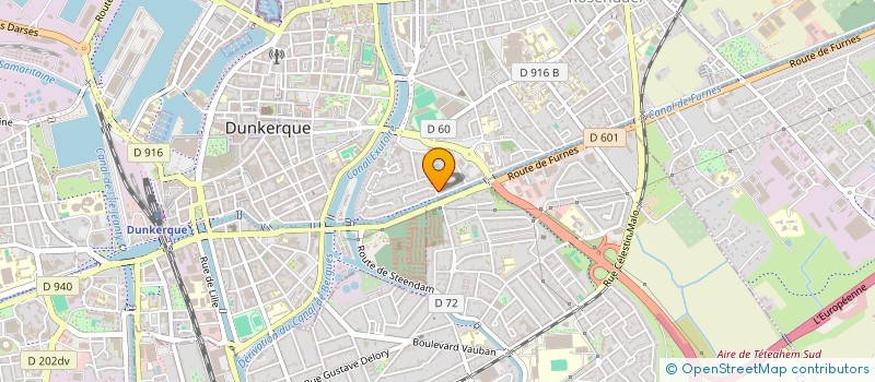 localisation de l'entreprise BUISSONNIERE à DUNKERQUE