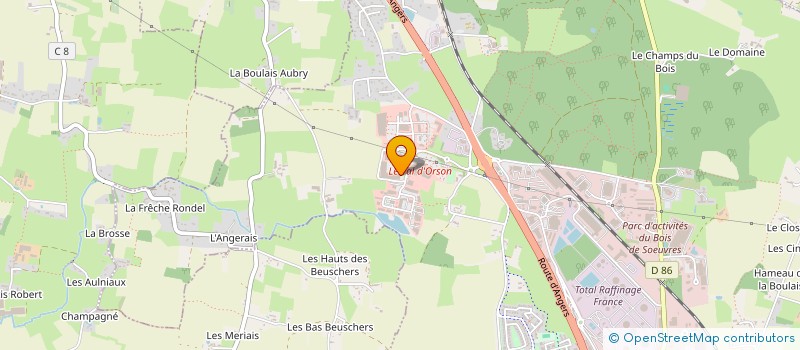 localisation de l'entreprise BUIXAN SBU VERN à VERN-SUR-SEICHE
