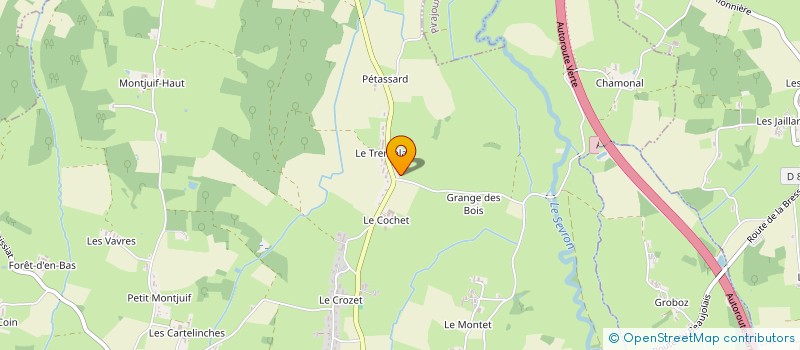 localisation de l'entreprise BUJA  JASSERON