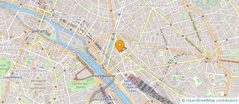 localisation de l'entreprise BUJARDET FRERES  PARIS