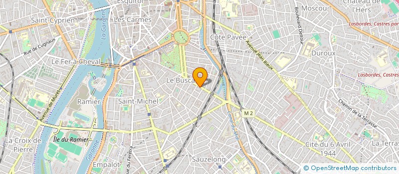 localisation de l'entreprise BUJAS JEAN PIERRE à TOULOUSE