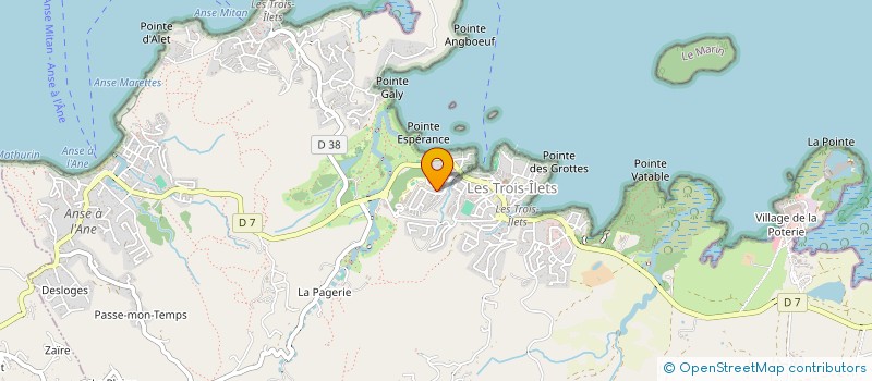 localisation de l'entreprise BUJINKAN MADININA HIGUMA DOJO à LES TROIS-ILETS