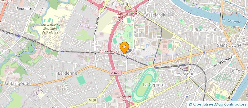 localisation de l'entreprise BUJINKAN TOULOUSE à TOULOUSE