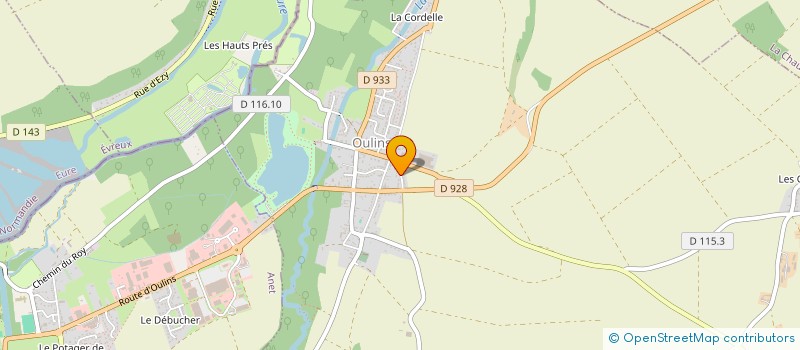 localisation de l'entreprise BUK EURO SECURITE à OULINS