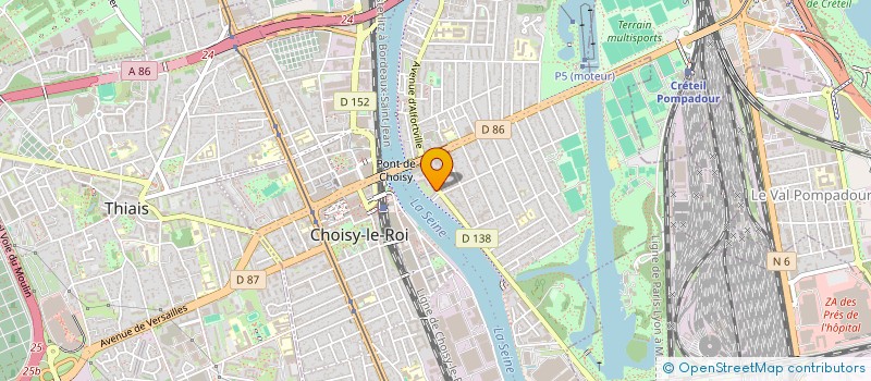 localisation de l'entreprise BUKAVU YETU à CHOISY LE ROI