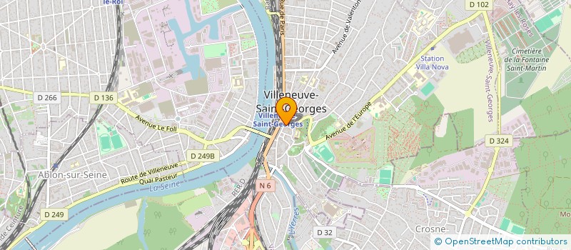 localisation de l'entreprise BUKET à VILLENEUVE-SAINT-GEORGES