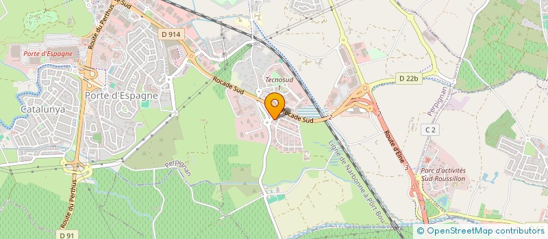 localisation de l'entreprise BUL BROTHERS  PERPIGNAN